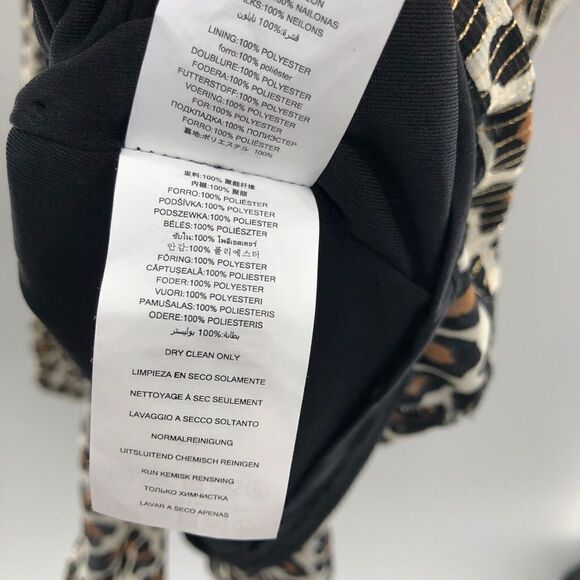 ‎MICHAEL KORS Cheetah Ruffled Print Mini Dress - Picture 7 of 9